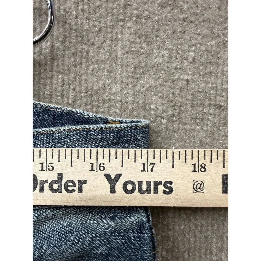 Denim & Supply Ralph Lauren Jeans 31x32 USA Flag Eagle Distressed Slim Vintage - Picture 8 of 16